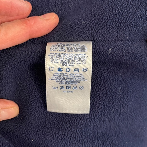 LANDS’ END Squall Parka Women’s XLarge Maroon Hooded Waterproof - Picture 6 of 7